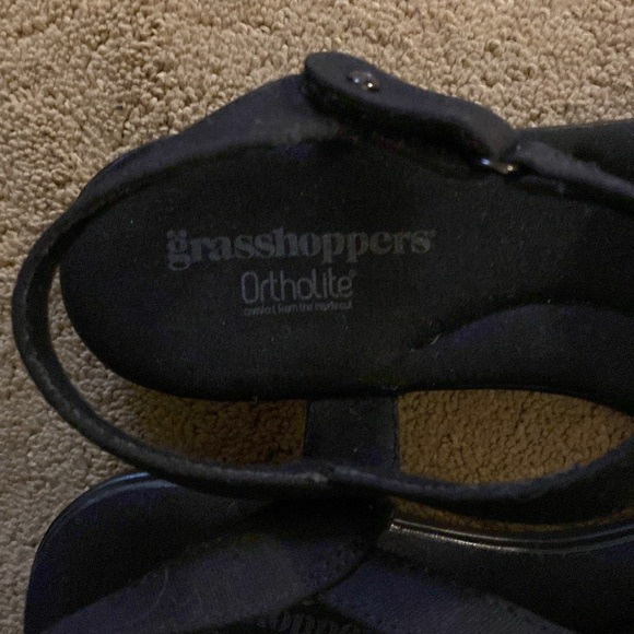 ***NWOT*** GRASSHOPPERS “ROSE” ORTHOLITE T-STRAP‎ SANDALS SIZE 11 - Picture 5 of 14